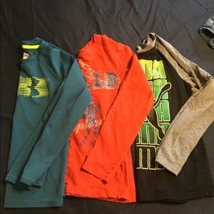 Boy Long Sleeve Shirt Lot (3)